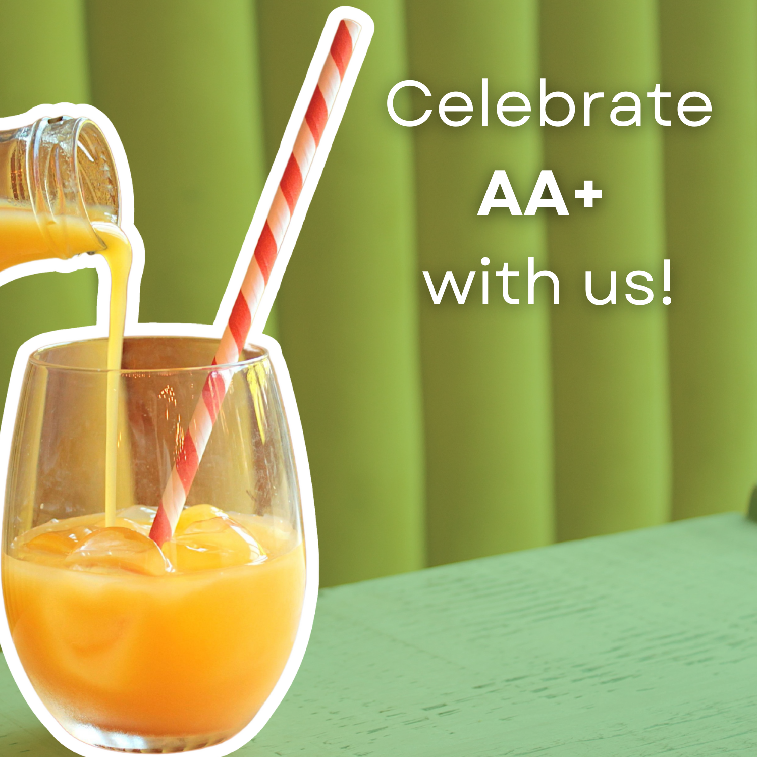 Celebrate AA+ With Us – Competition T&Cs